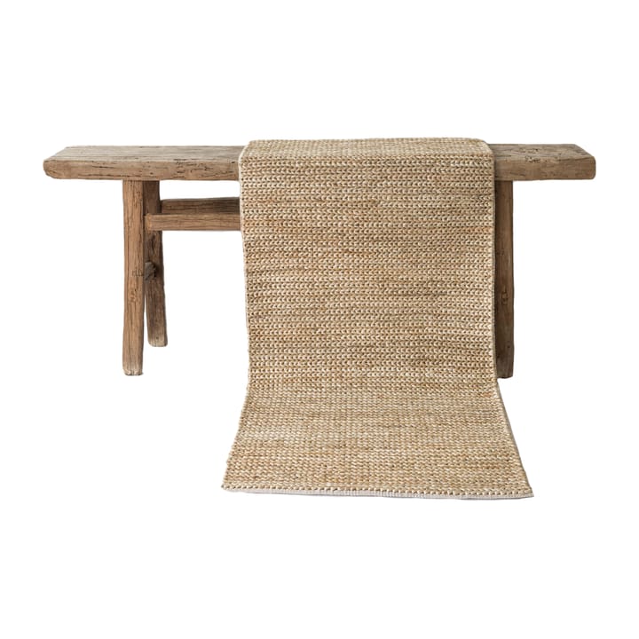 Mid knot hemp rug 80x200 cm - Nature - Tell Me More