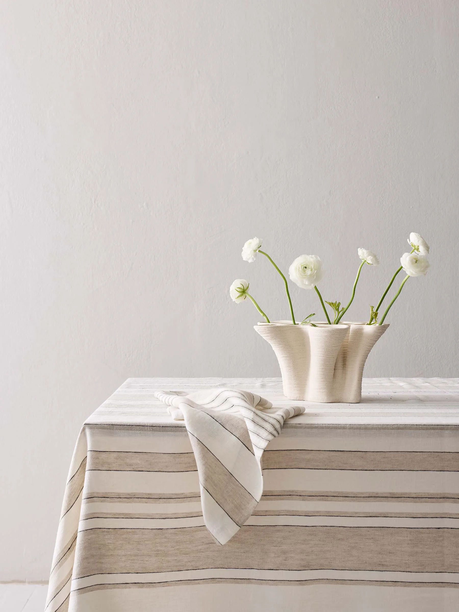 Noah kitchen towel 50x70 cm, Beige stripe Tell Me More