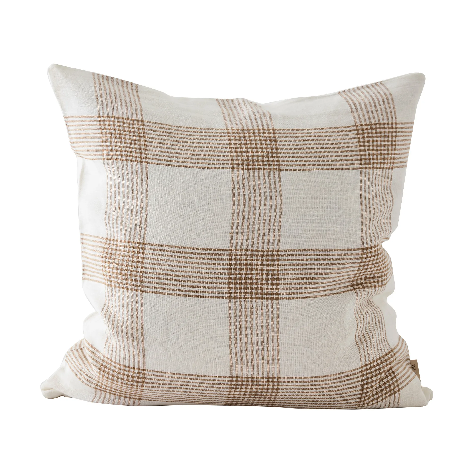 Odette cushion cover, Brown, 50x50 cm Tell Me More