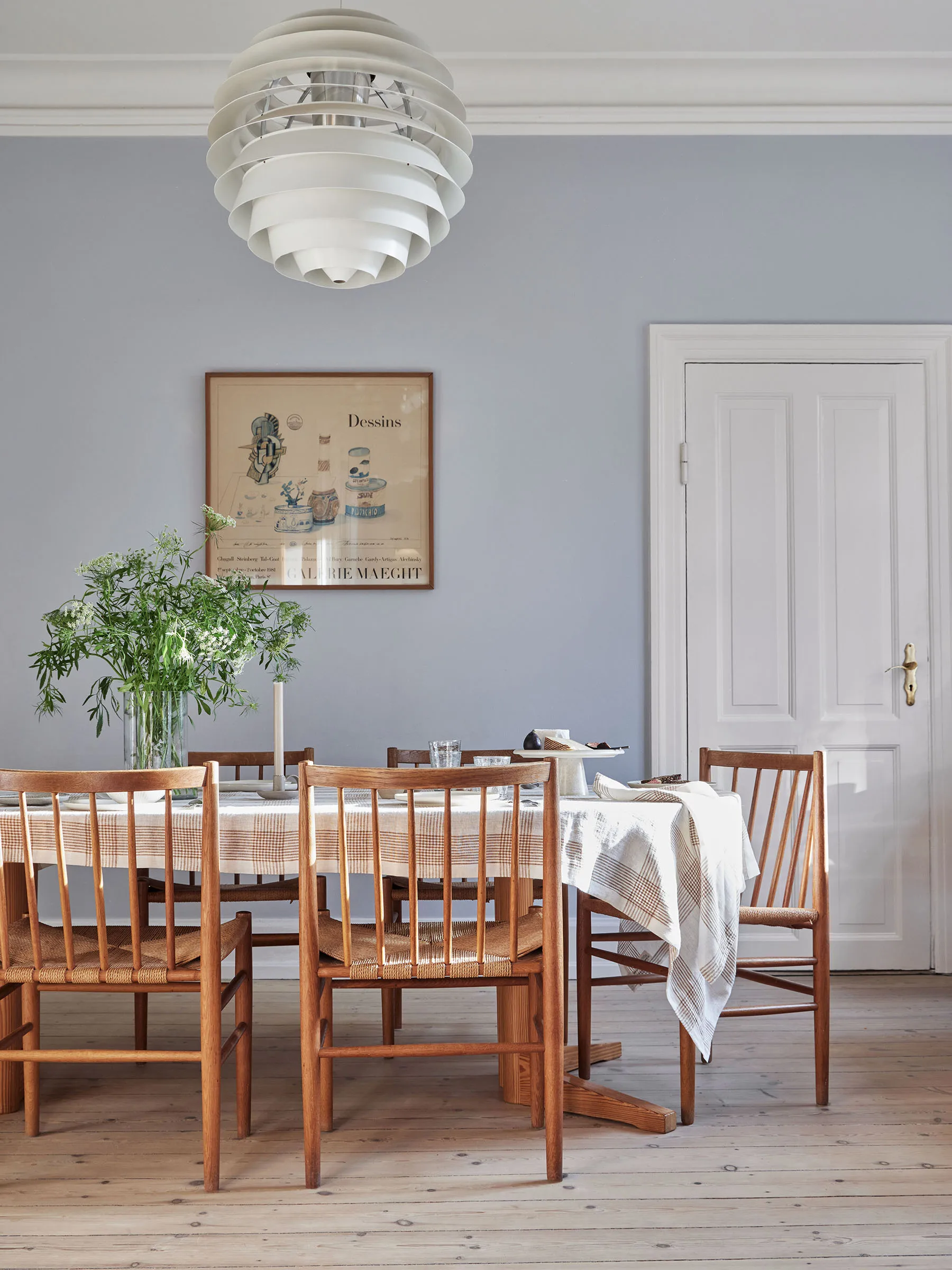 Odette tablecloth, Brown, 145x270 cm Tell Me More