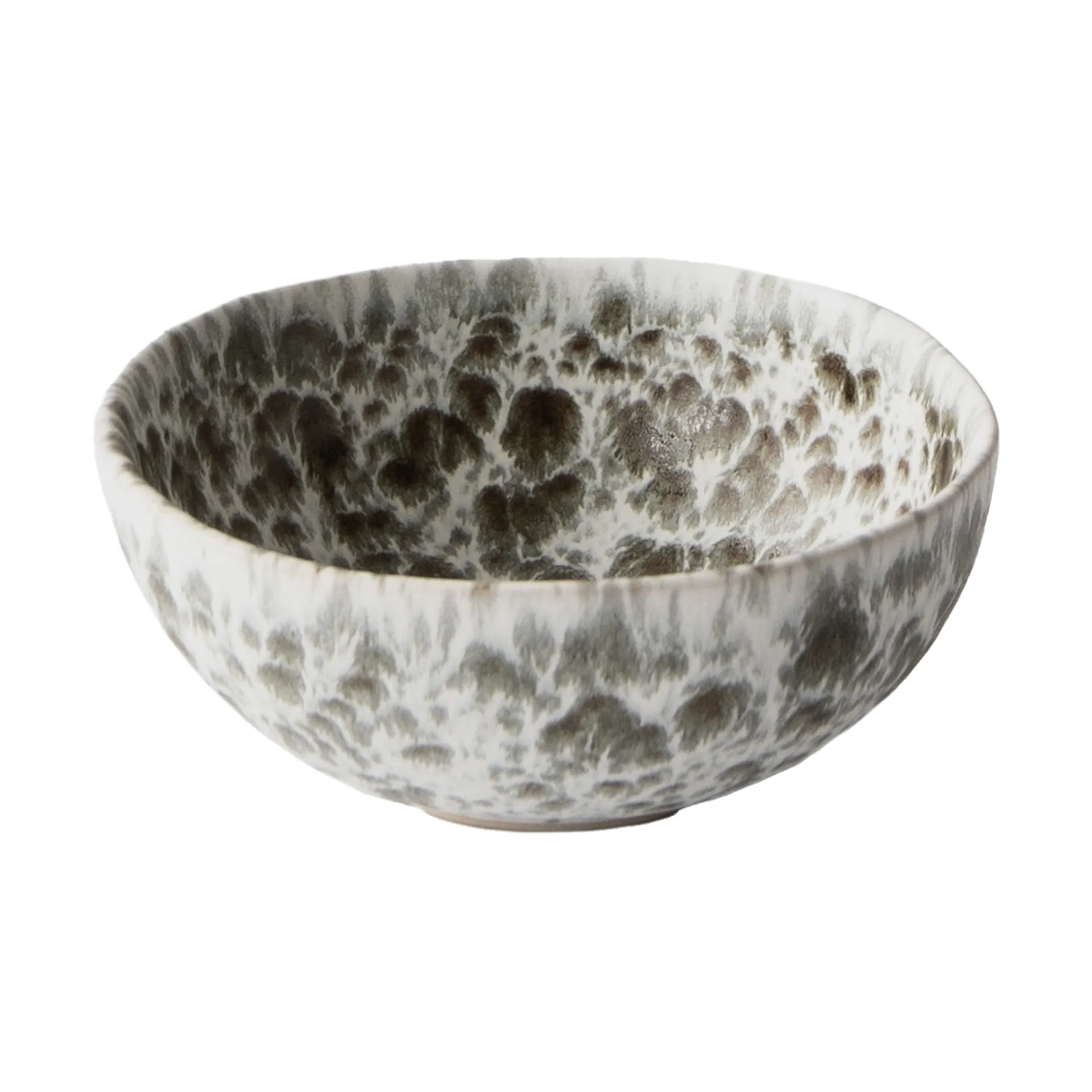 Rivoli Bowl Mini 20 cl, Green splatter Tell Me More