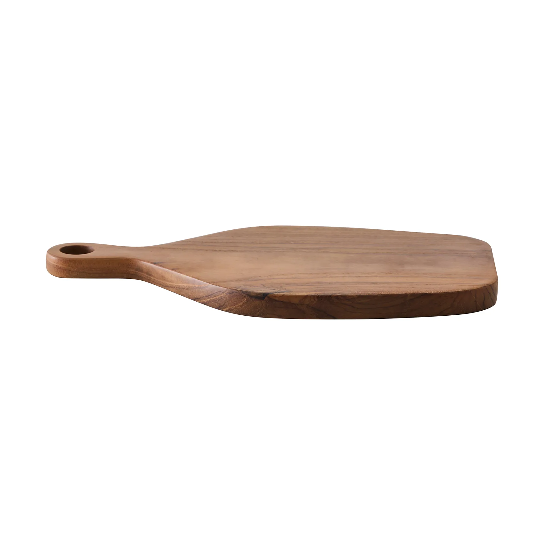 Teak serving board, 17.5x30 cm Tell Me More