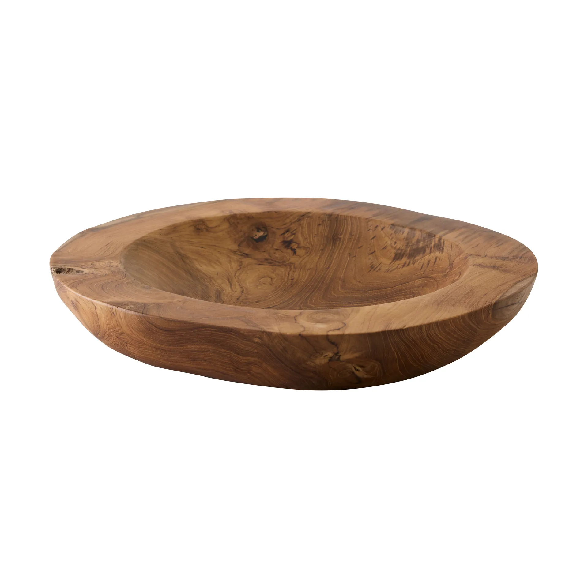 Teak serving bowl, Large, Ø40 cm Tell Me More
