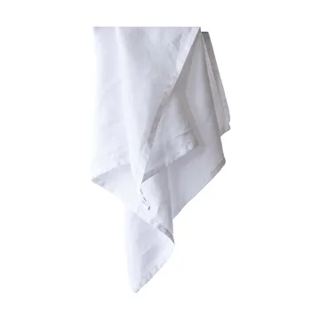 Tell me more kitchen towel linen 50x70 cm - Bleached white - Tell Me More