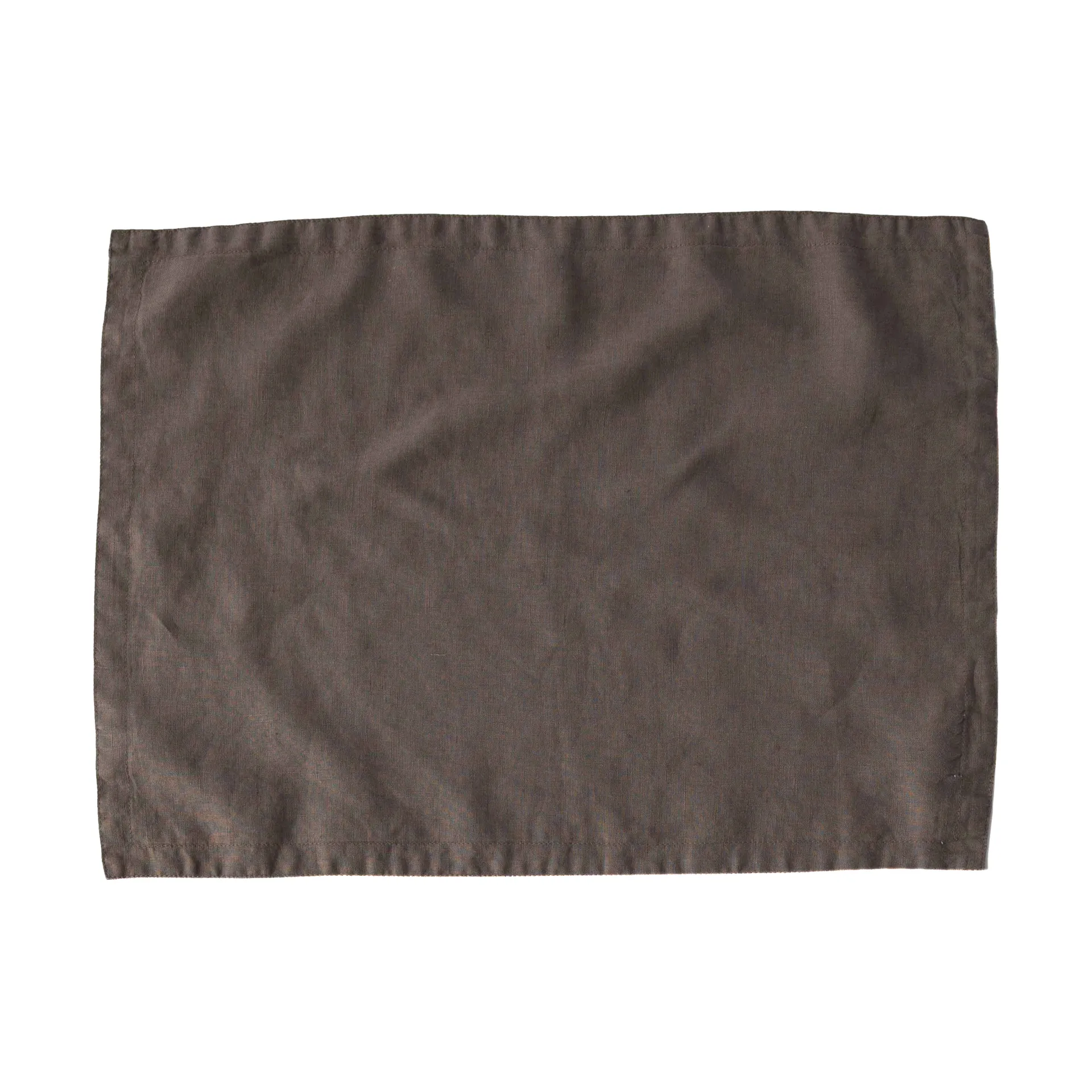 Tell Me More placemat linen 35x50 cm, Taupe Tell Me More