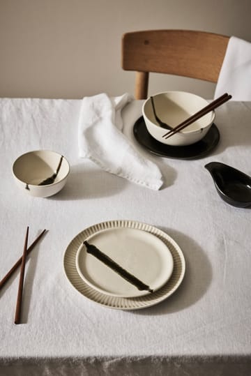 Toledo side plate Ø17.5 cm - Off-white - Tell Me More