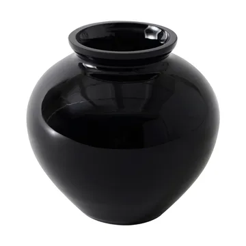 Velino vase - Black, Ø12.5x11.5 cm - Tell Me More