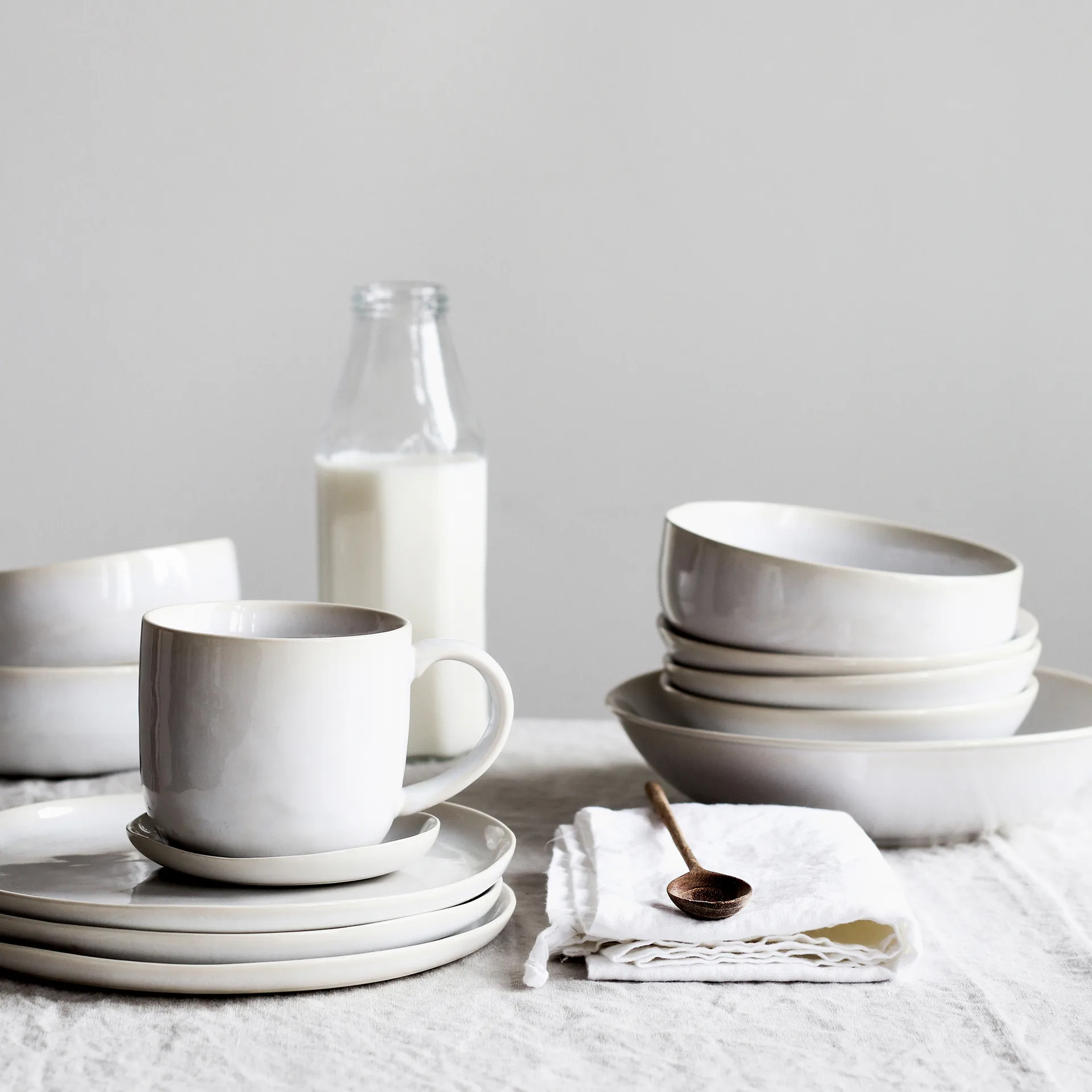 Vince small plate 11 cm, White Tell Me More