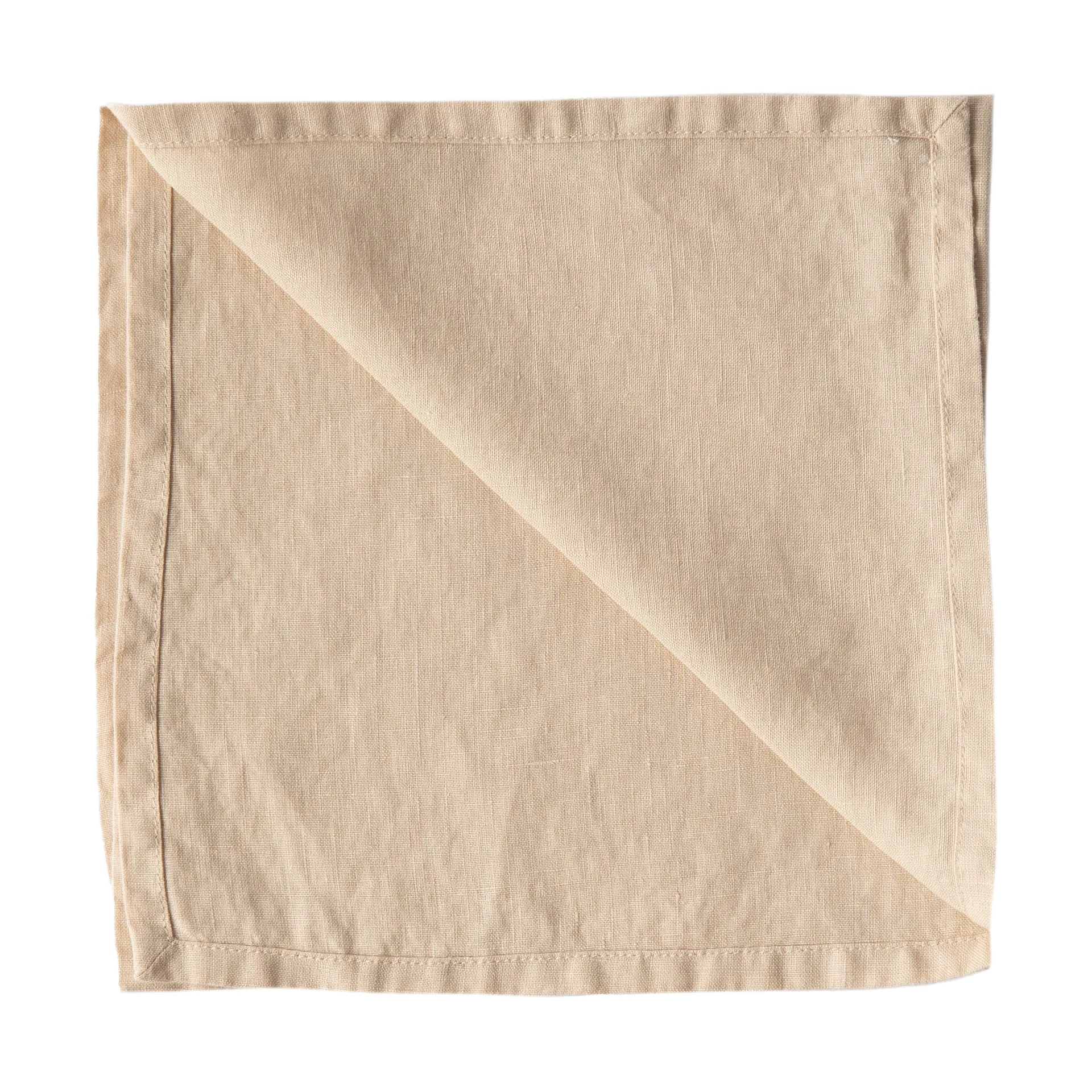 Washed linen napkin, Sand Tell Me More