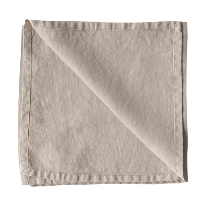 Washed linen napkin, Warm grey Tell Me More