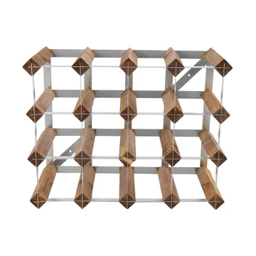 The Swedish Wine Rack Factory wine rack assembled - 16 bottles-light pine - The Swedish Wine Rack Factory