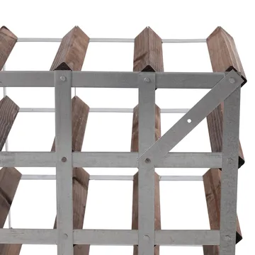 The Swedish Wine Rack Factory wine rack assembled - 30 bottles-dark pine - The Swedish Wine Rack Factory