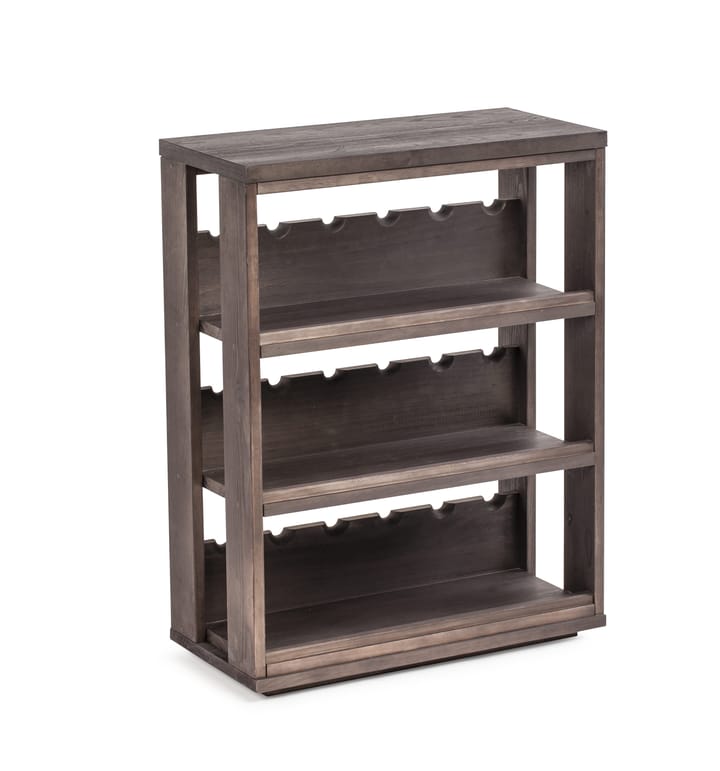 Traditional Wine Racks Wine Display 18 bottles - Stained oak - Traditional Wine Racks
