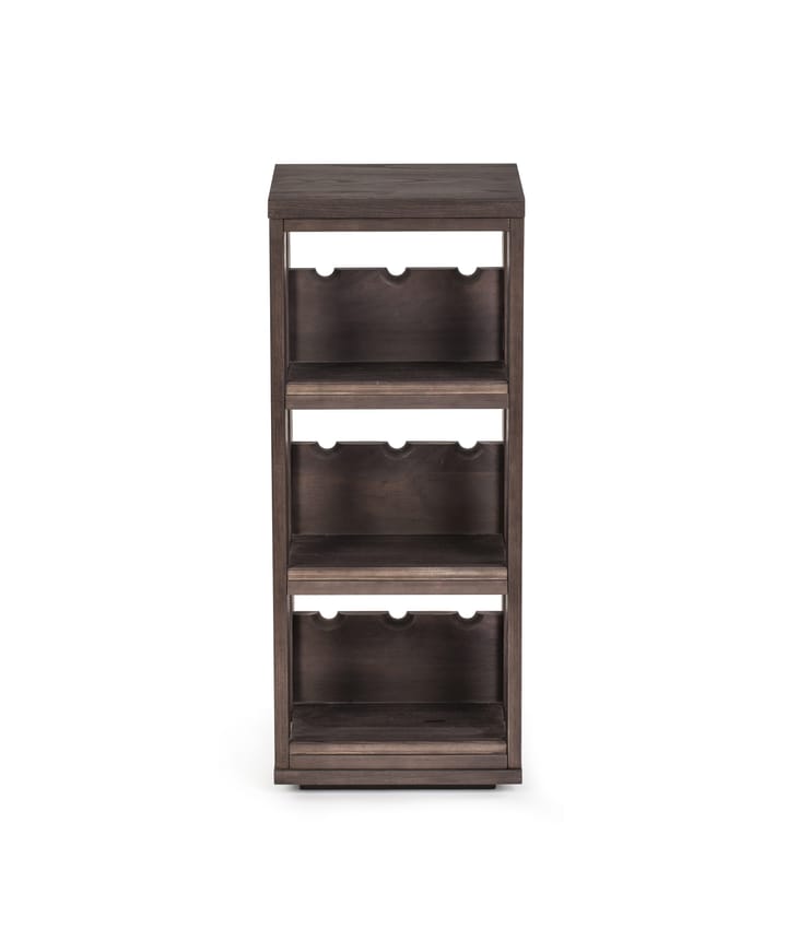 Traditional Wine Racks Wine Display 9 bottles - Stained oak - Traditional Wine Racks