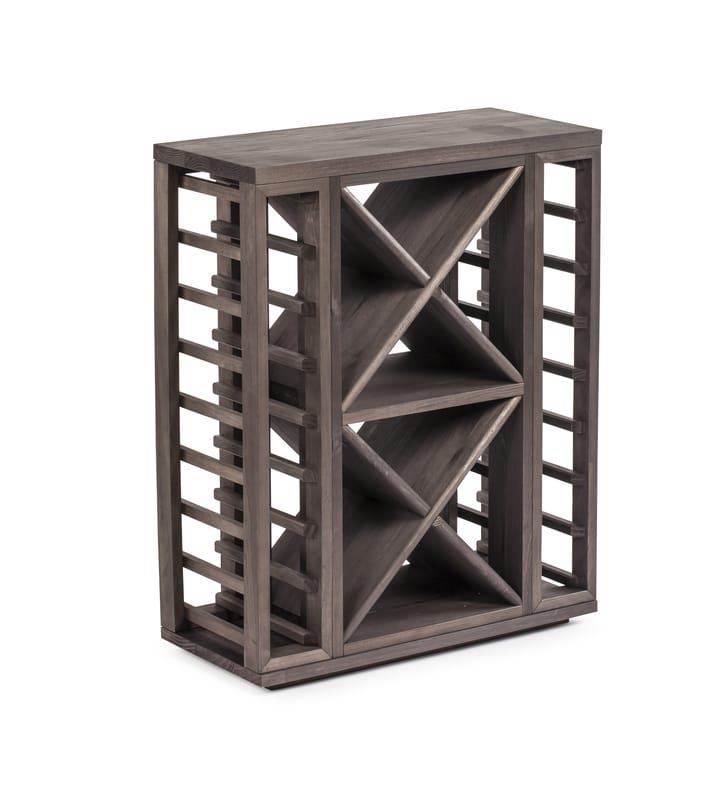 Traditional Wine racks wine furniture 40 bottles - Stained oak - Traditional Wine Racks