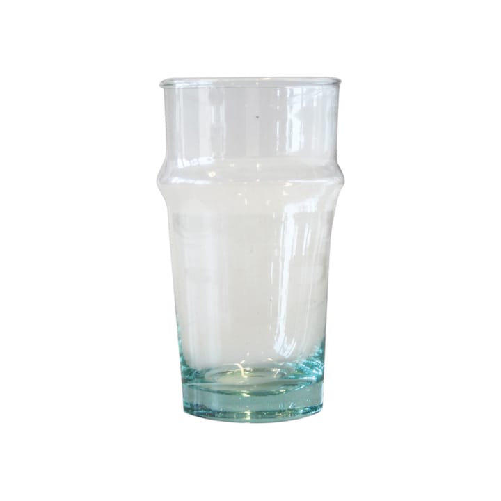 Drinking glass recycled small, Clear-green URBAN NATURE CULTURE