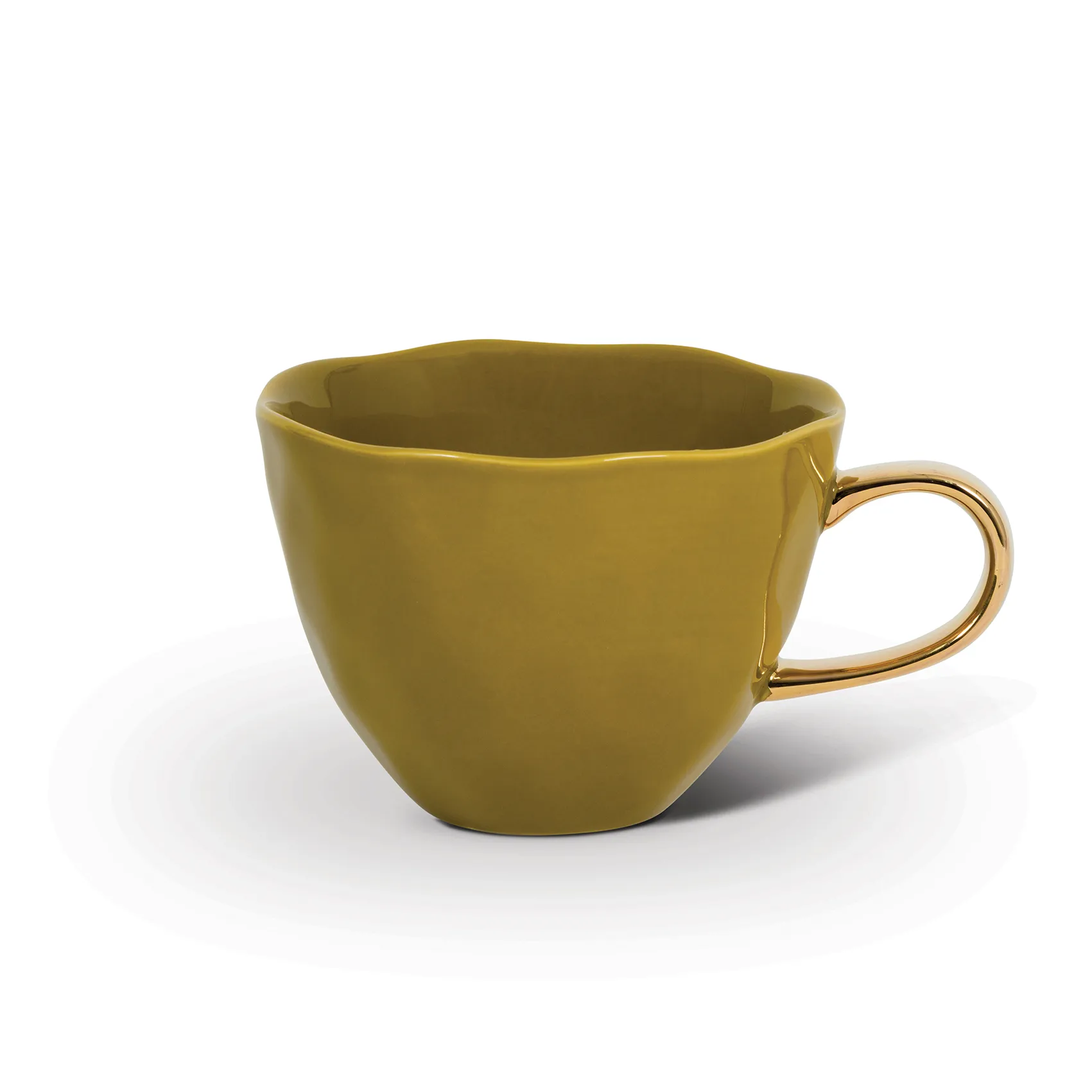 Good Morning cappuccino mug 30 cl, Amber green URBAN NATURE CULTURE