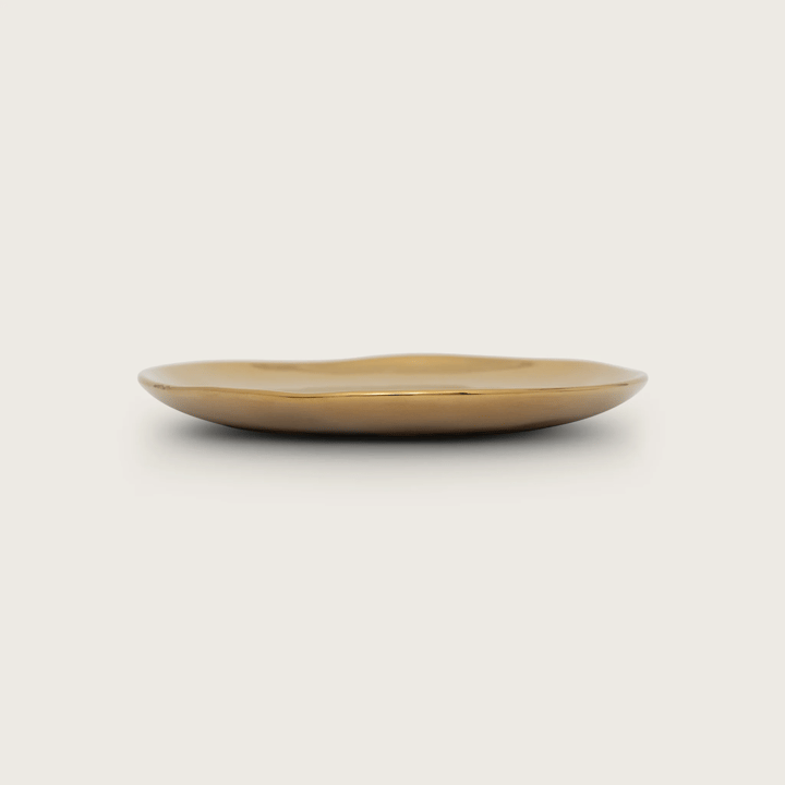 Good Morning Grow saucer Ø14 cm, Brass URBAN NATURE CULTURE