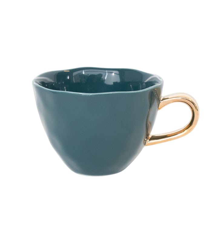 Good Morning mug cappuccino 30 cl, Blue green URBAN NATURE CULTURE