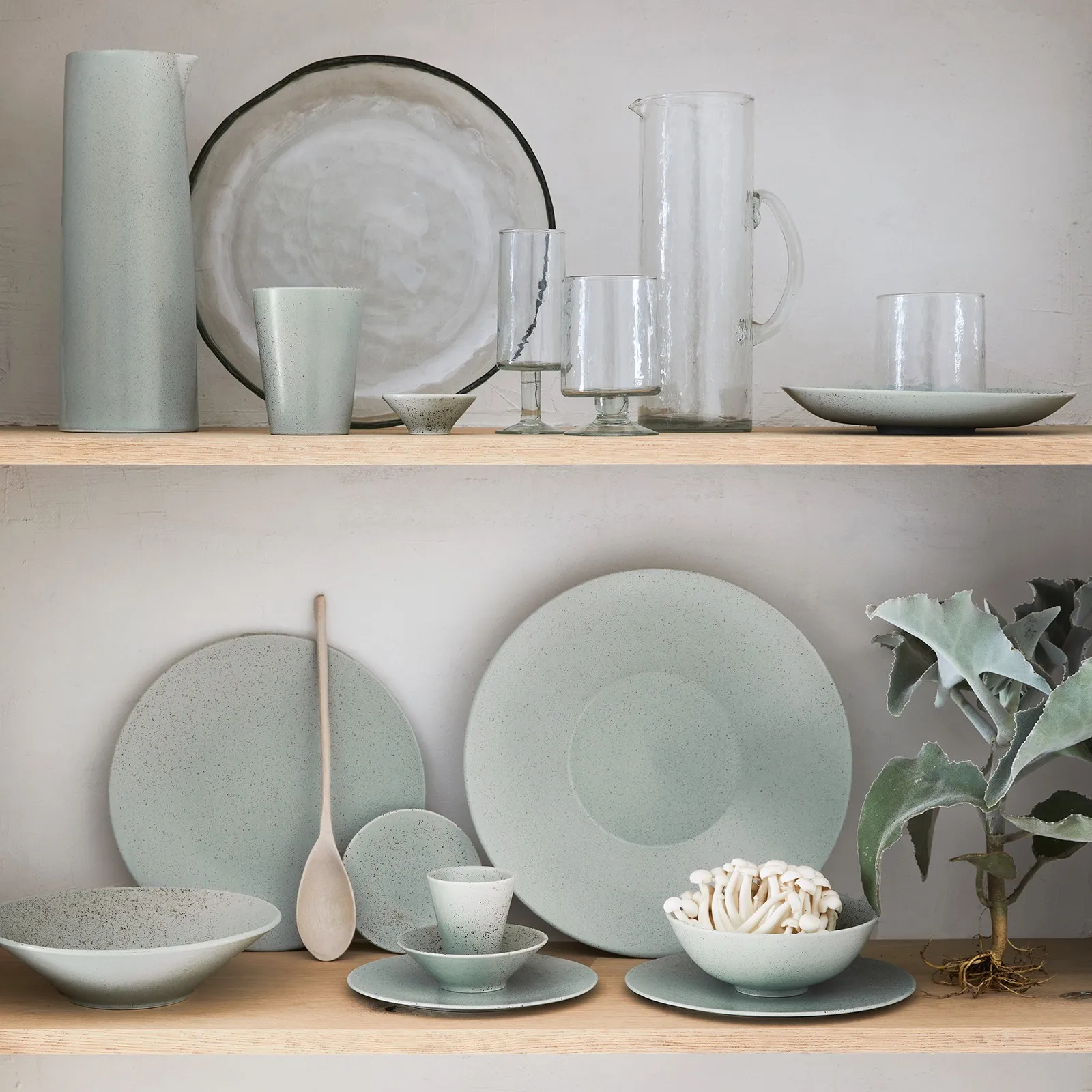 Ogawa plate Ø26.5 cm, Sea foam URBAN NATURE CULTURE