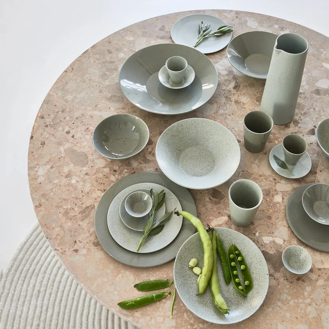 Ogawa plate Ø26.5 cm, Sea grass URBAN NATURE CULTURE