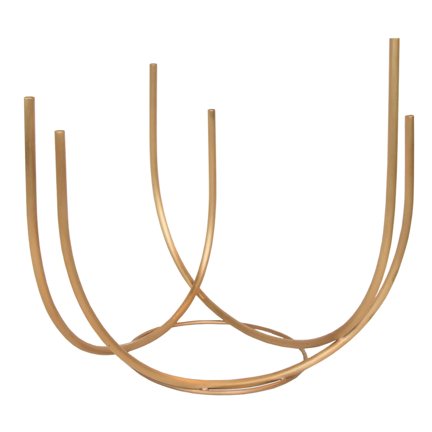 Tube vase 35 cm, Brass URBAN NATURE CULTURE