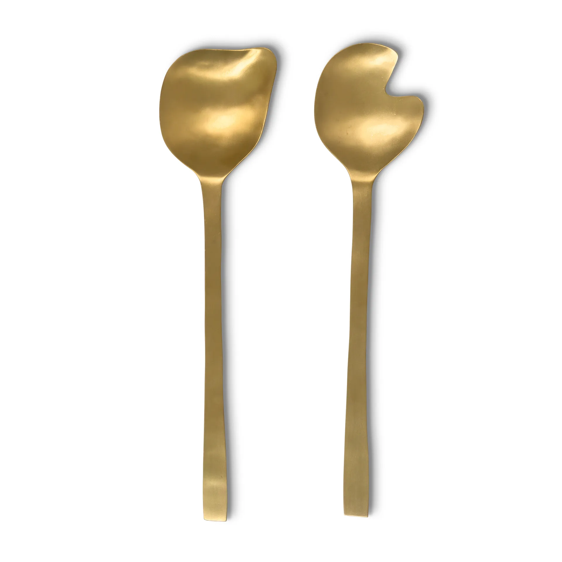 UNC salad cutlery 2 pieces, brass URBAN NATURE CULTURE