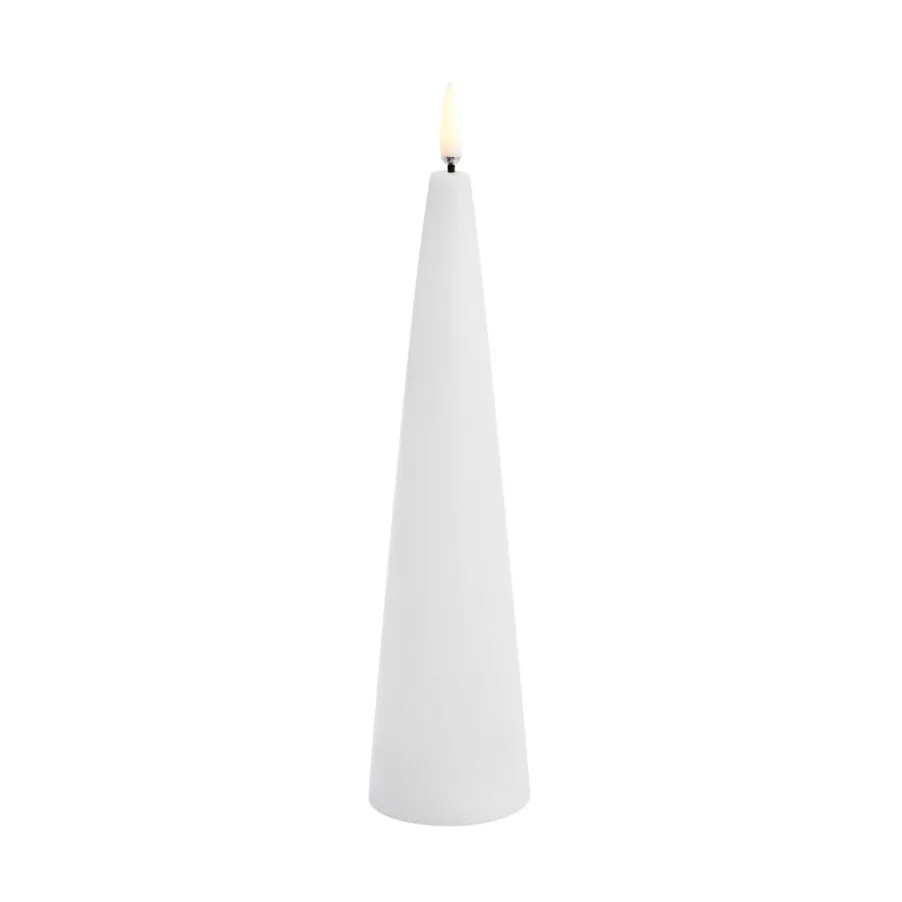 LED light Cone Ø5,8x21,5 cm, Nordic white Uyuni Lighting