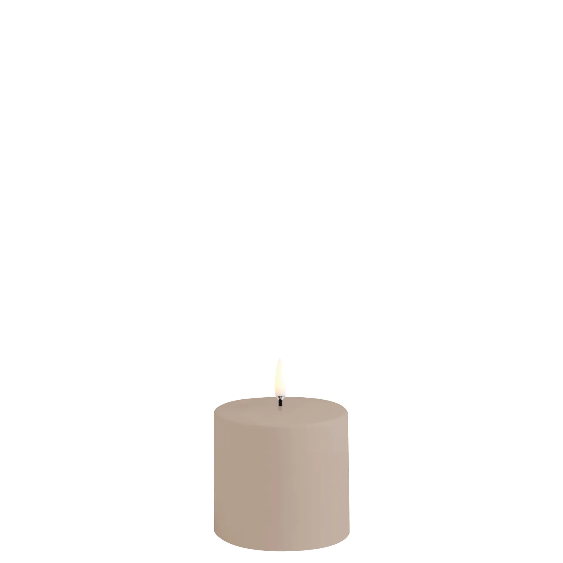LED Pillar candle outdoor 7.8x7.8 cm, Sandstone Uyuni Lighting
