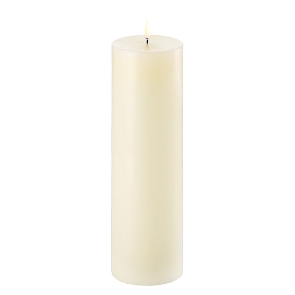 Pillar LED candle 7.8 x 25 cm - Ivory - Uyuni Lighting