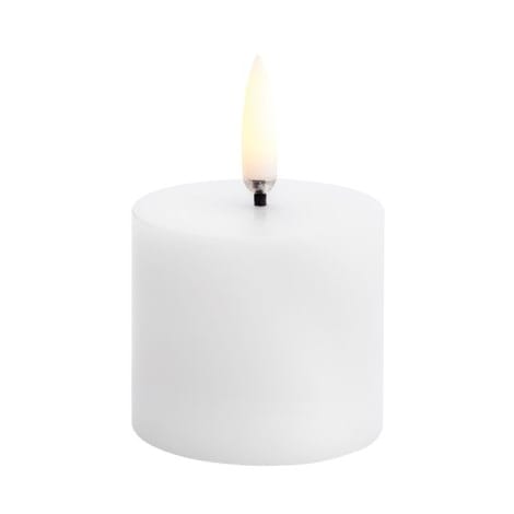 Uyuni LED Block candle white Ø5 cm, 4.5 cm Uyuni Lighting