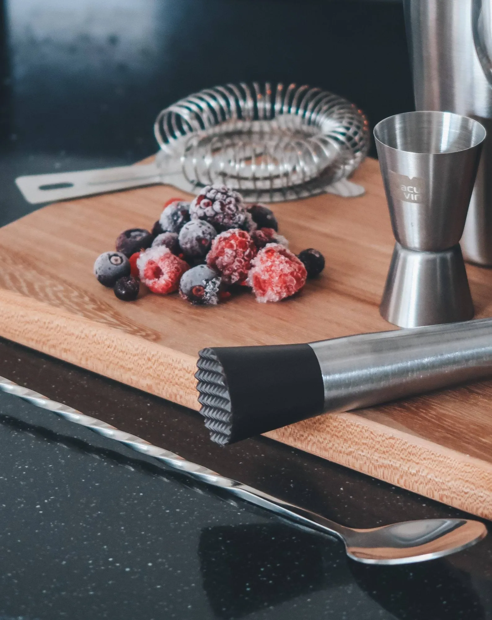 Vacuvin bar spoon, Stainless steel Vacuvin