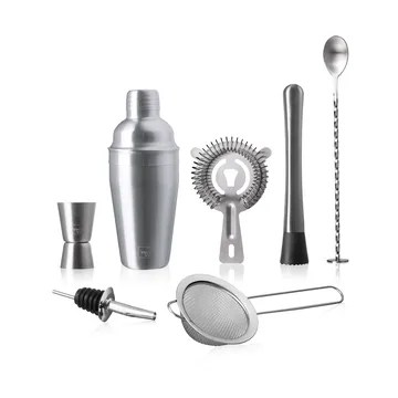 Vacuvin Lovers Bar In A Box cocktail set - Stainless steel, 7 pieces - Vacuvin