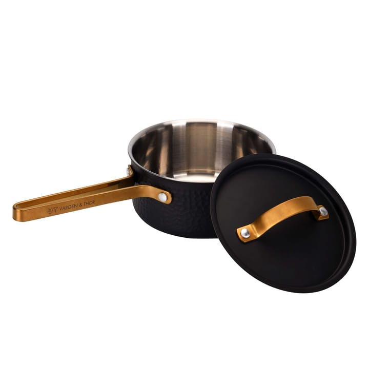 Arvet hammered black saucepan with lid, Viggo. 1 L Vargen & Thor