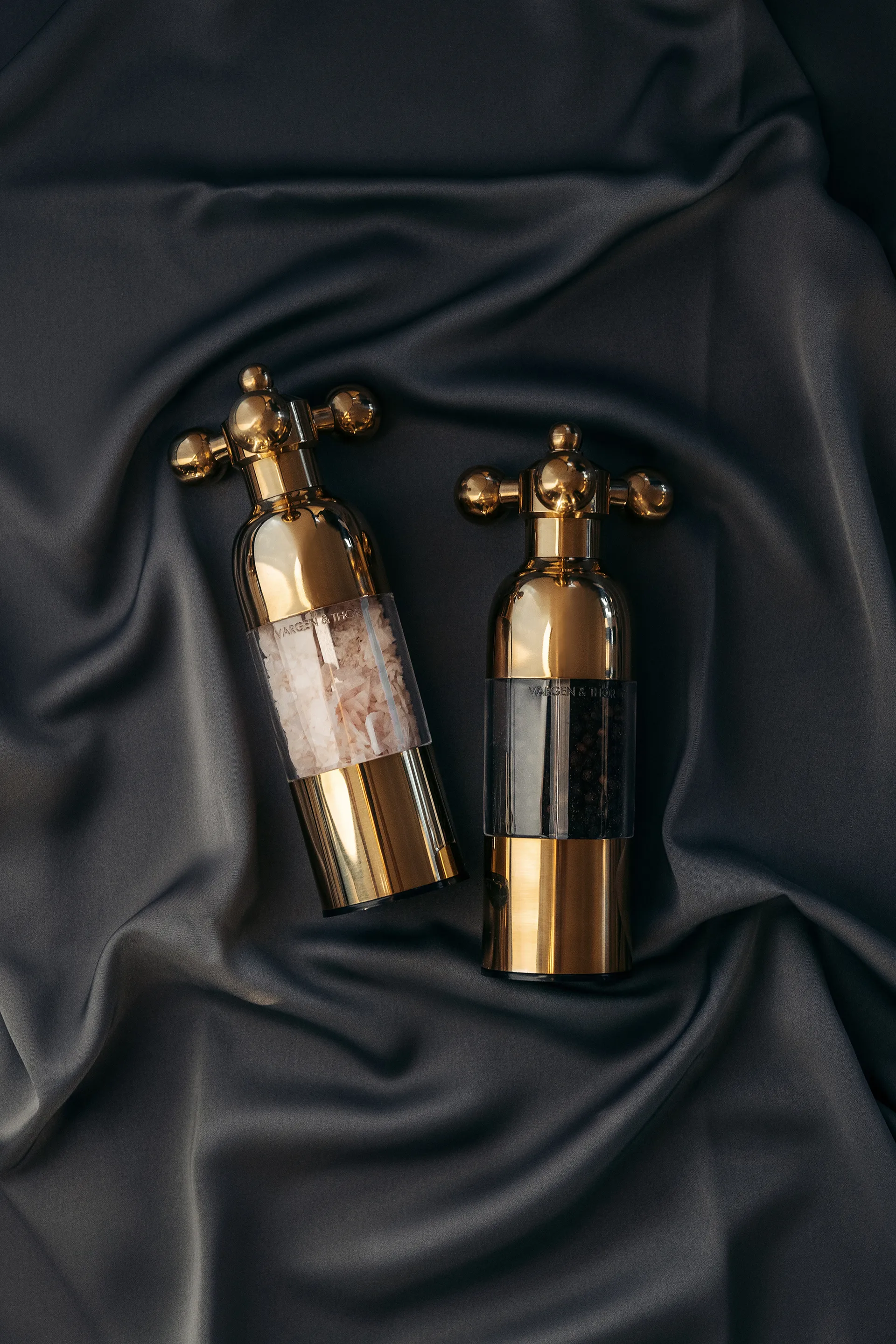 Axia salt- and pepper mill set, Cava Vargen & Thor