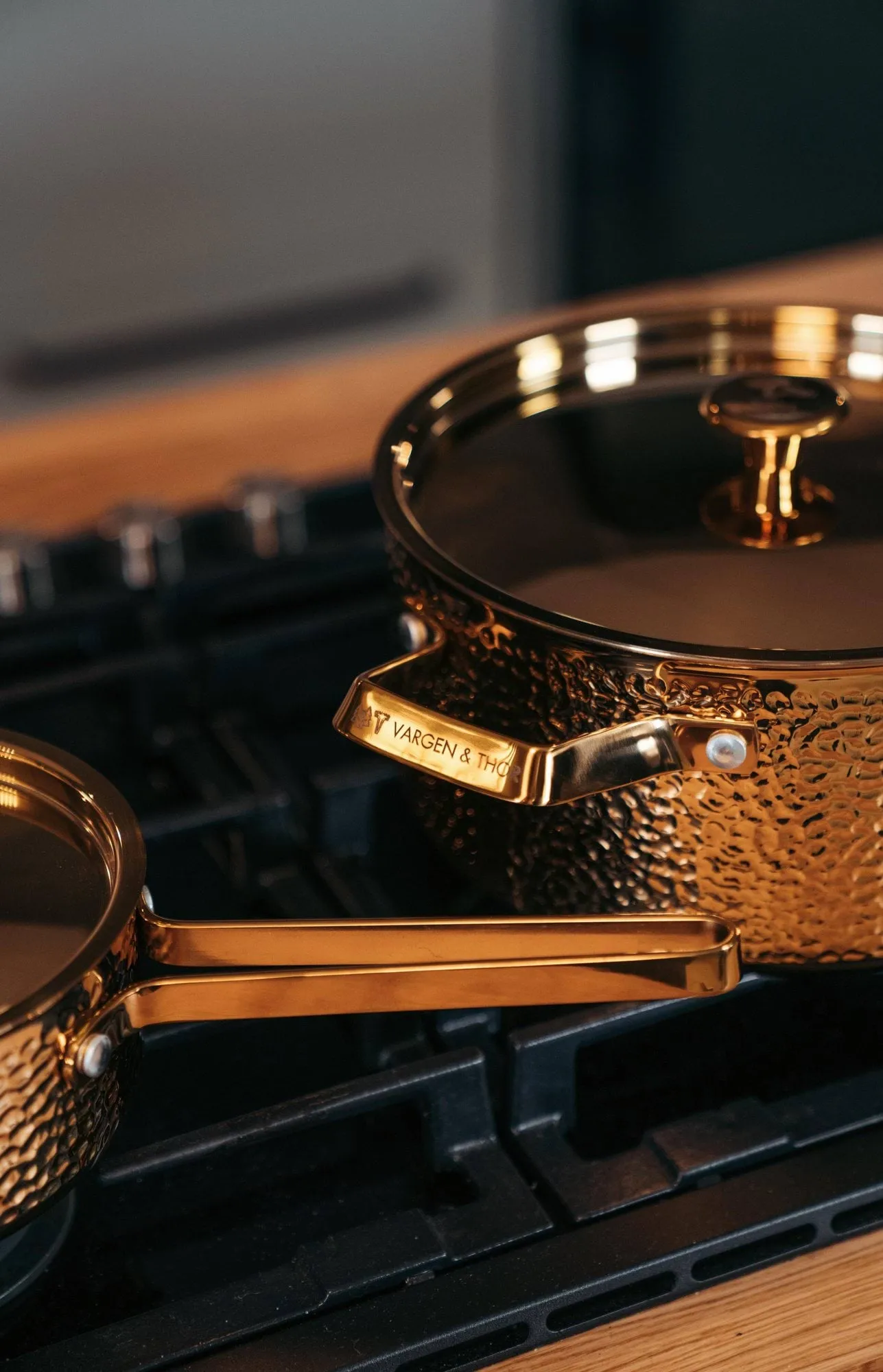 Brassa Meya pot, Brass, 4 l Vargen & Thor