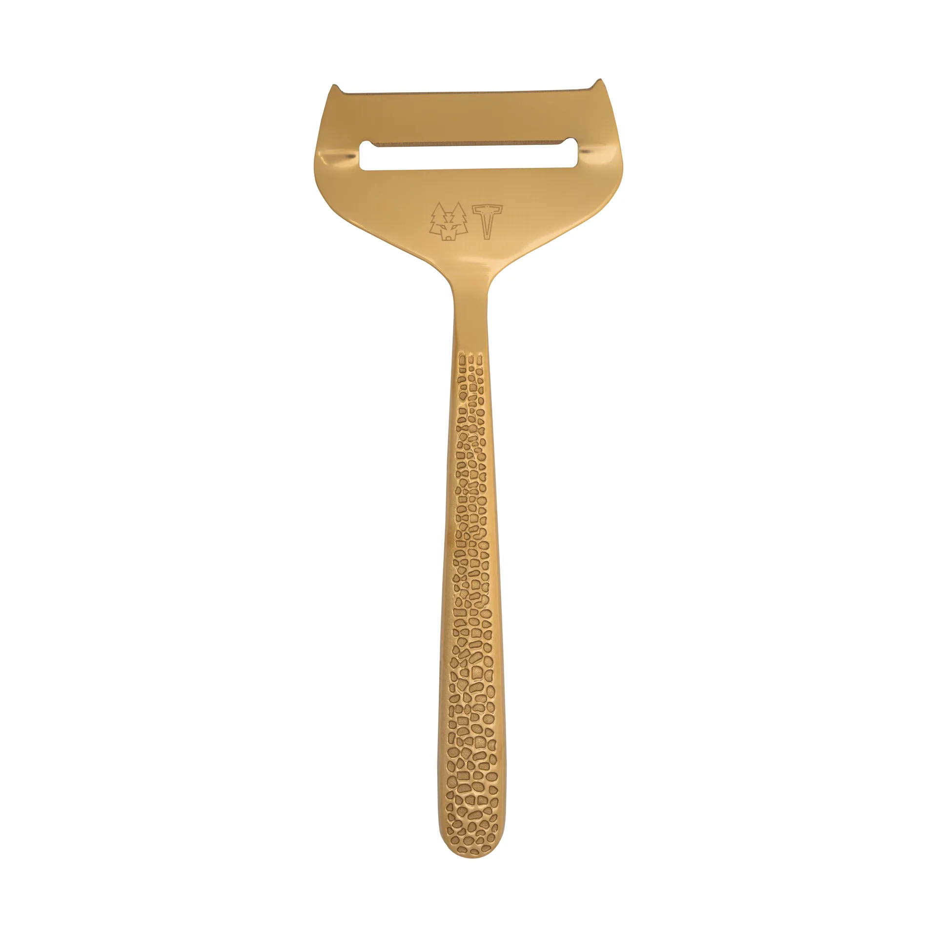 Frost cheese slicer 19.5 cm, Brass Vargen & Thor
