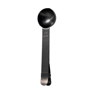 Frost coffee scoop with clip - Black, 20 ml - Vargen & Thor