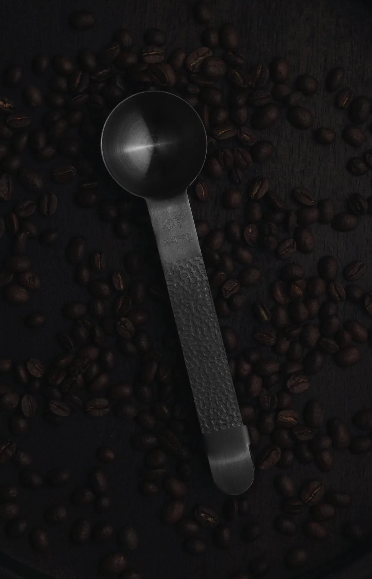 Frost coffee scoop with clip, Black, 20 ml Vargen & Thor