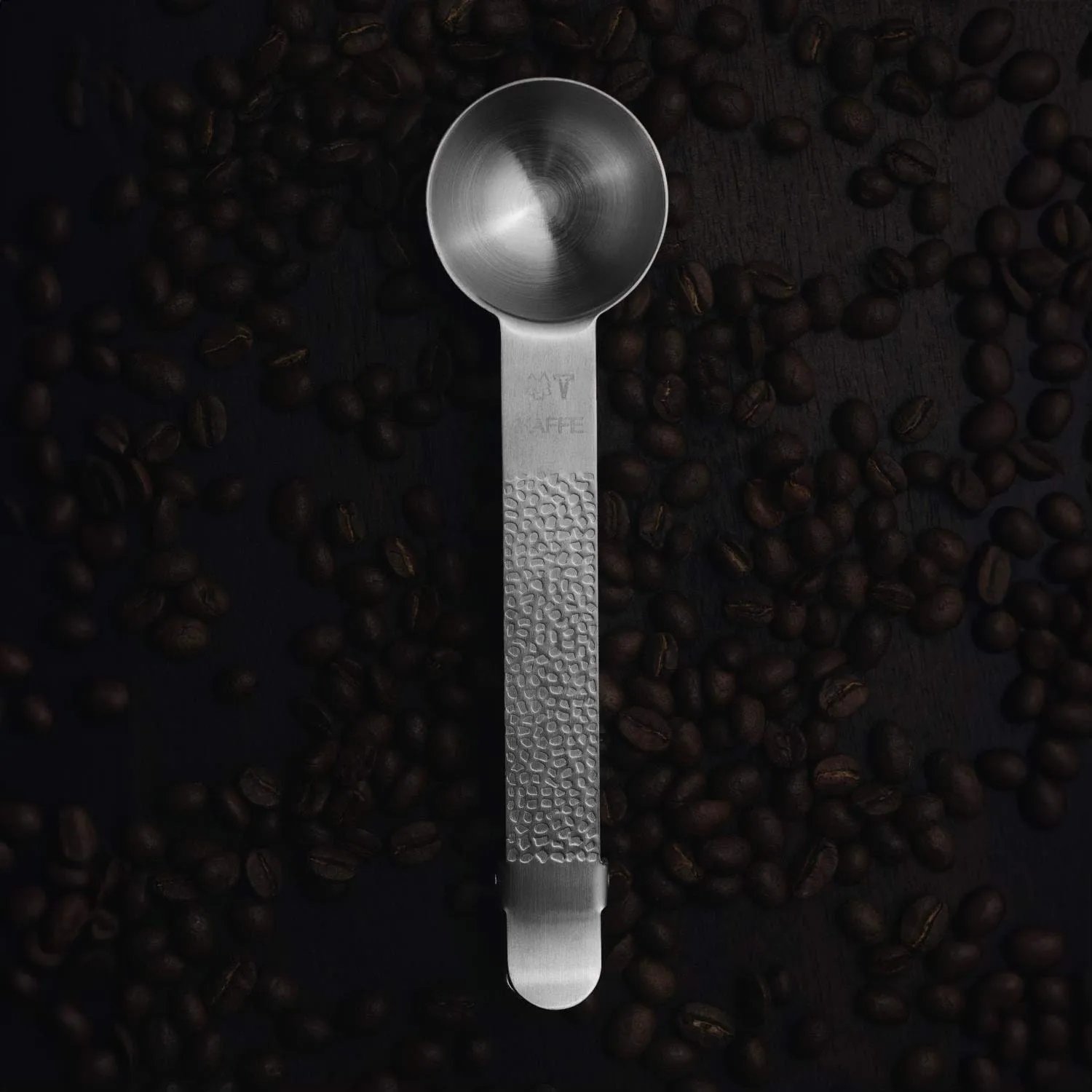 Frost coffee scoop with clip, Silver, 20 ml Vargen & Thor
