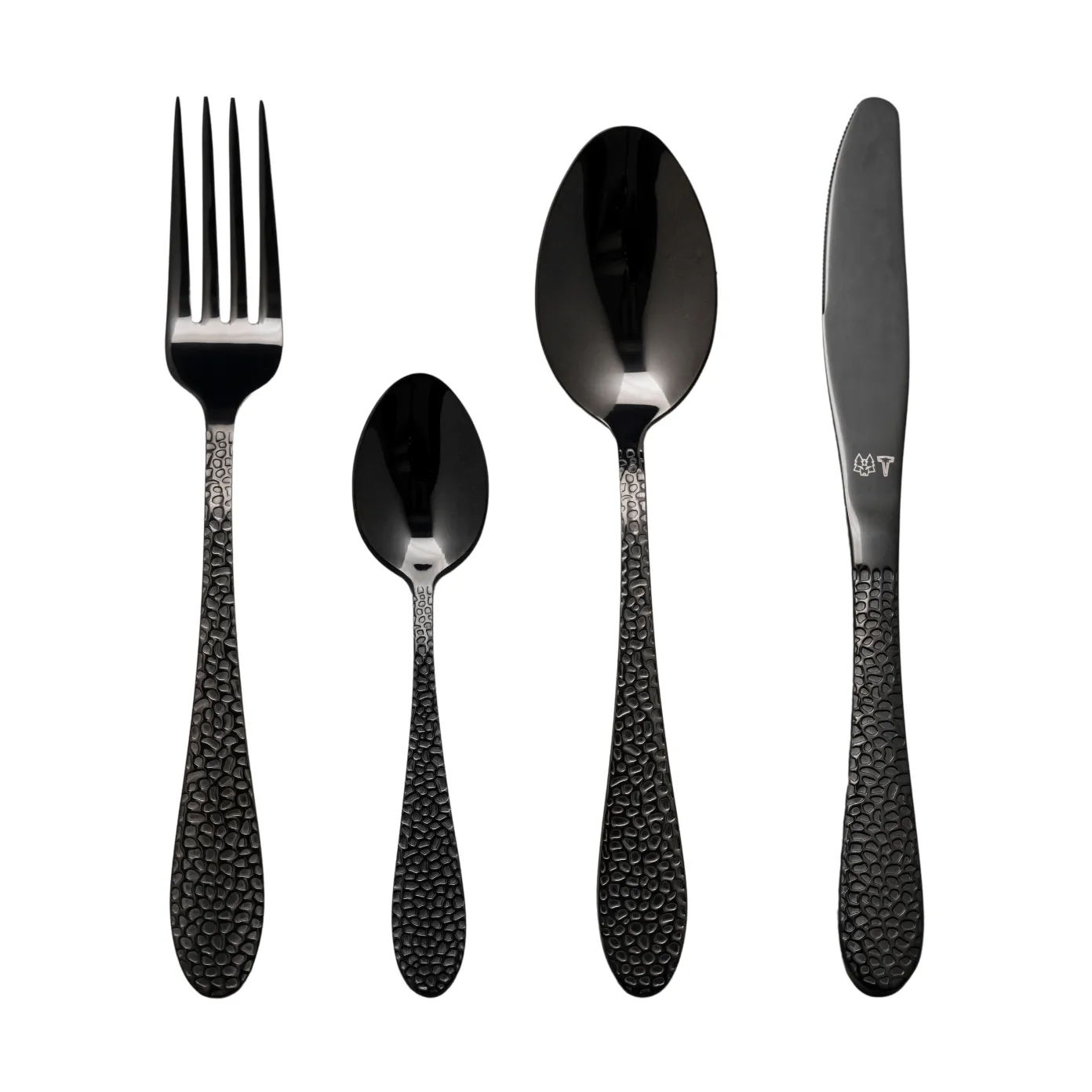 Frost cutlery set, Onyx, 16 pieces Vargen & Thor