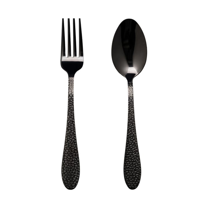 Frost dessert/starter cutlery 8 pieces - Onyx - Vargen & Thor