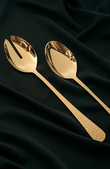 Frost salad servers - Nimbus, 2 pieces - Vargen & Thor