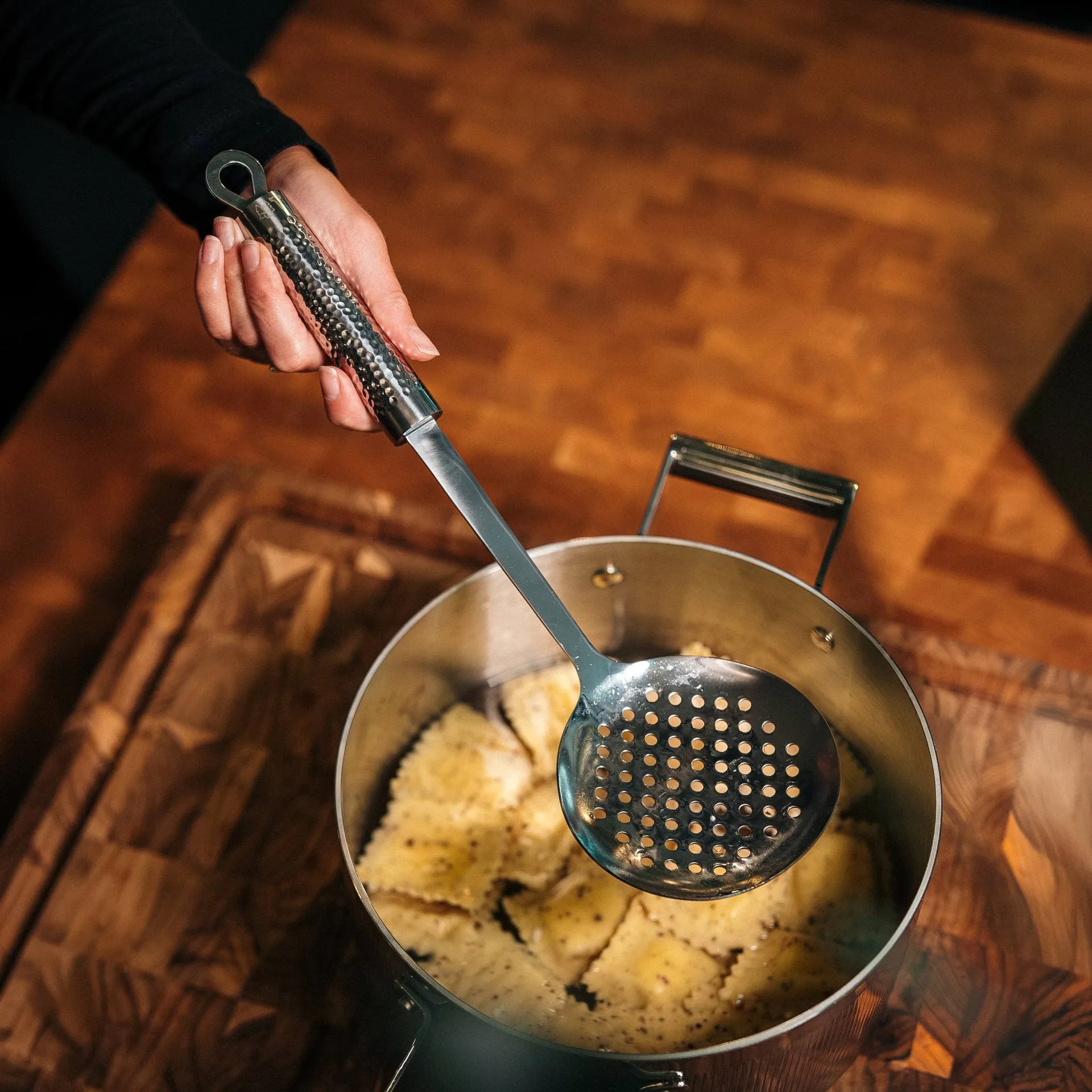 Frost skimmer spoon, Stainless steel, 37 cm Vargen & Thor