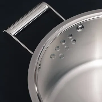 Glima pot - Stainless steel, glass lid, 4 l - Vargen & Thor