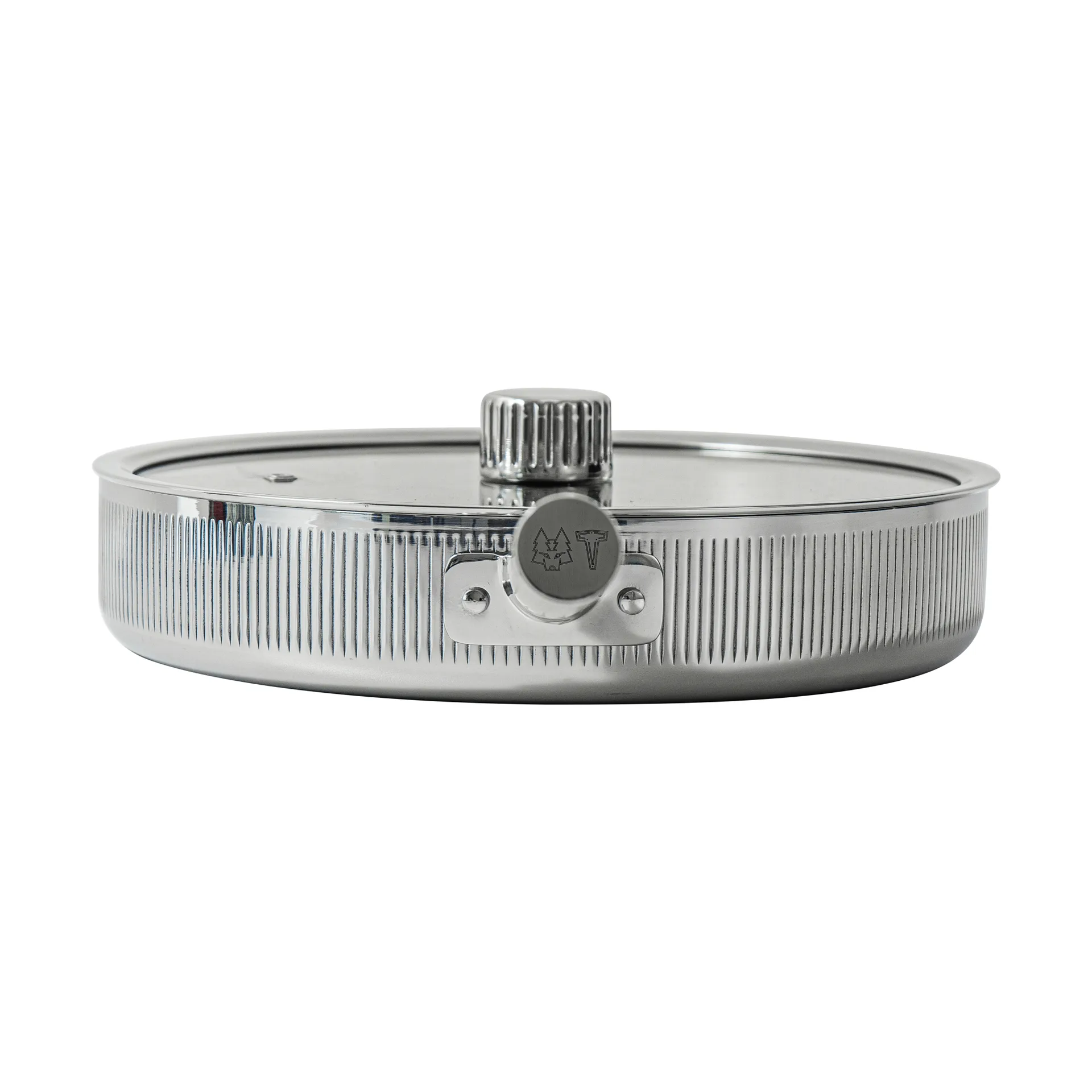 Glima sauté pan, Stainless steel, Ø28 cm Vargen & Thor