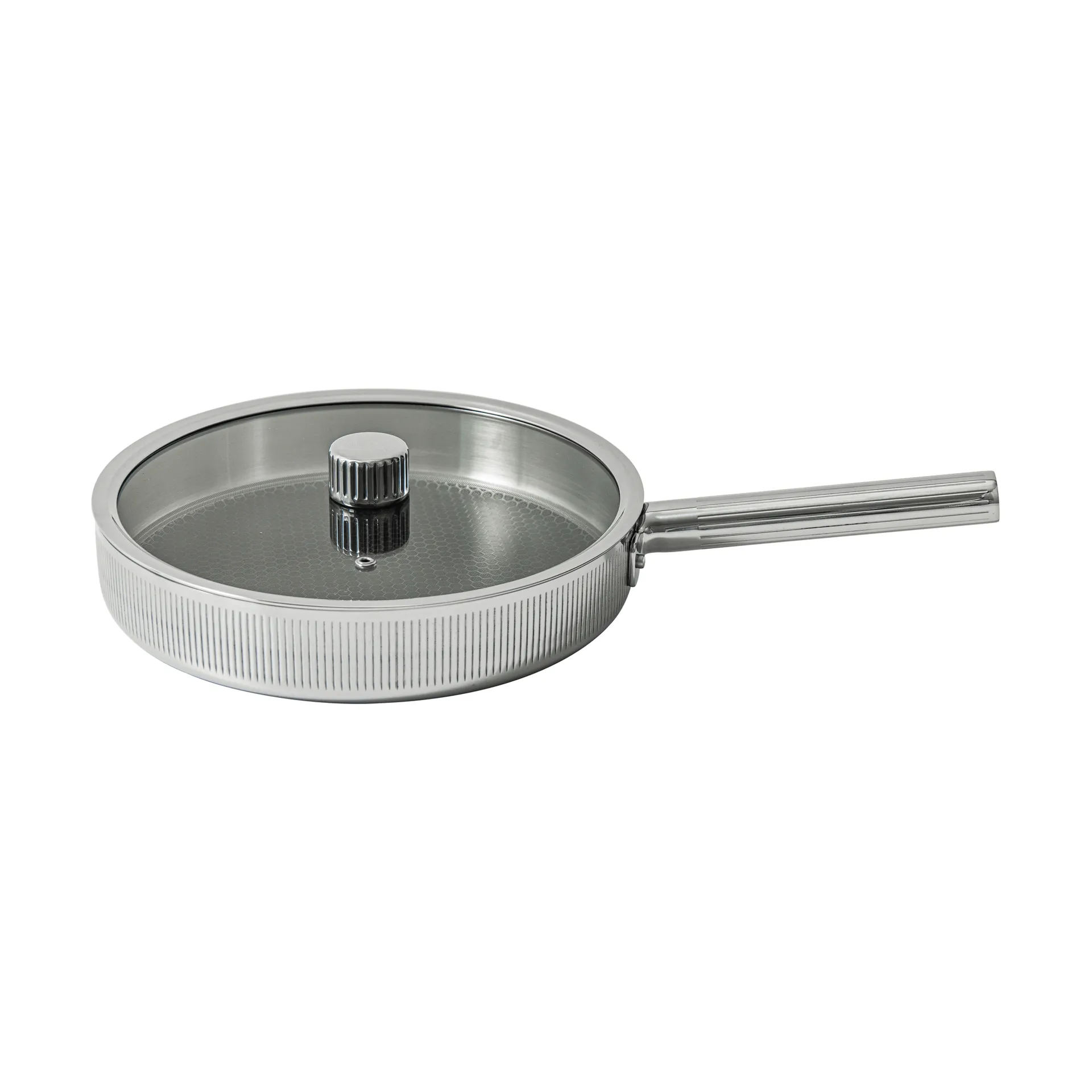 Glima sauté pan, Stainless steel, Ø28 cm Vargen & Thor