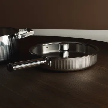 Glima sauté pan - Stainless steel, Ø28 cm - Vargen & Thor