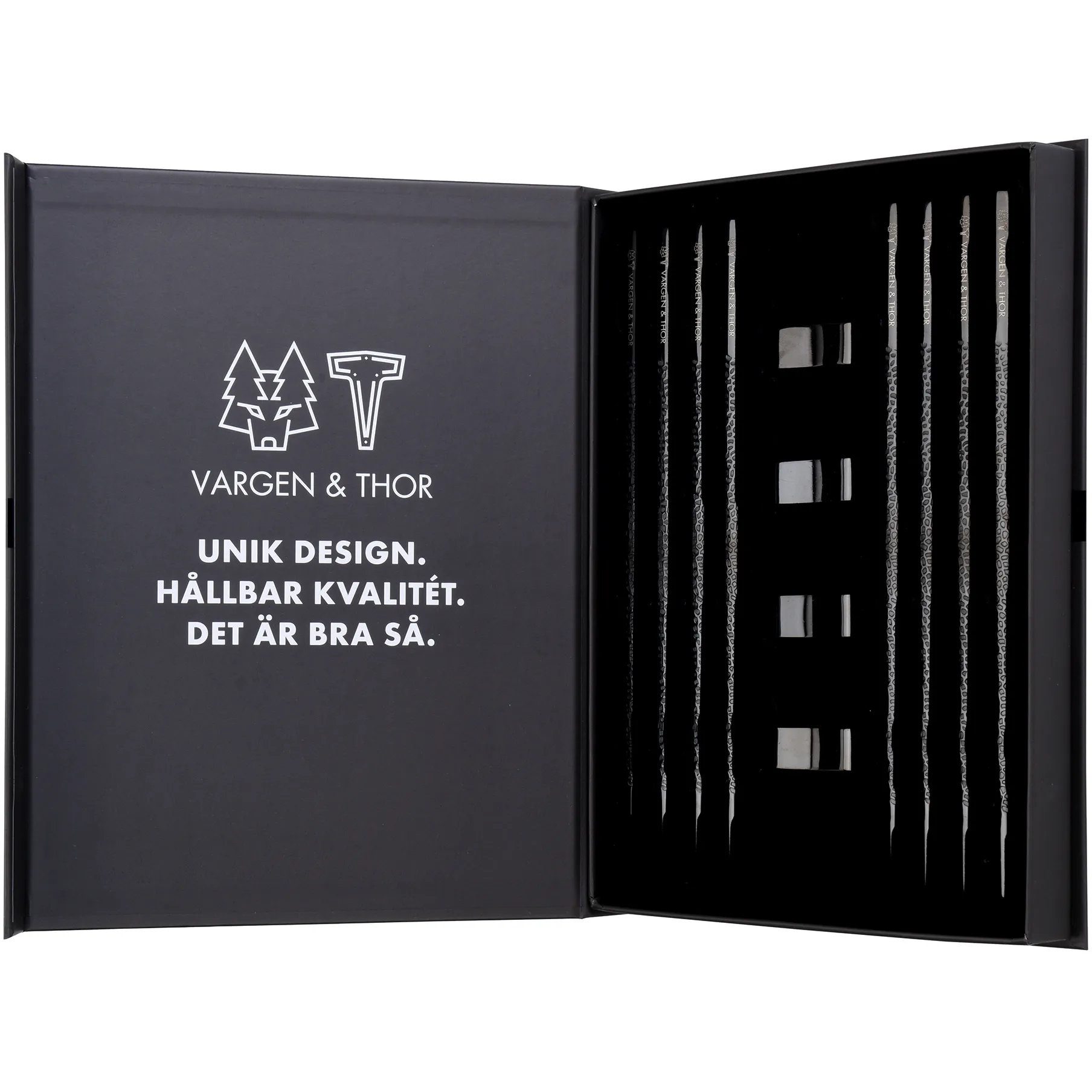 Kito Chopsticks 4-pack, Black Vargen & Thor