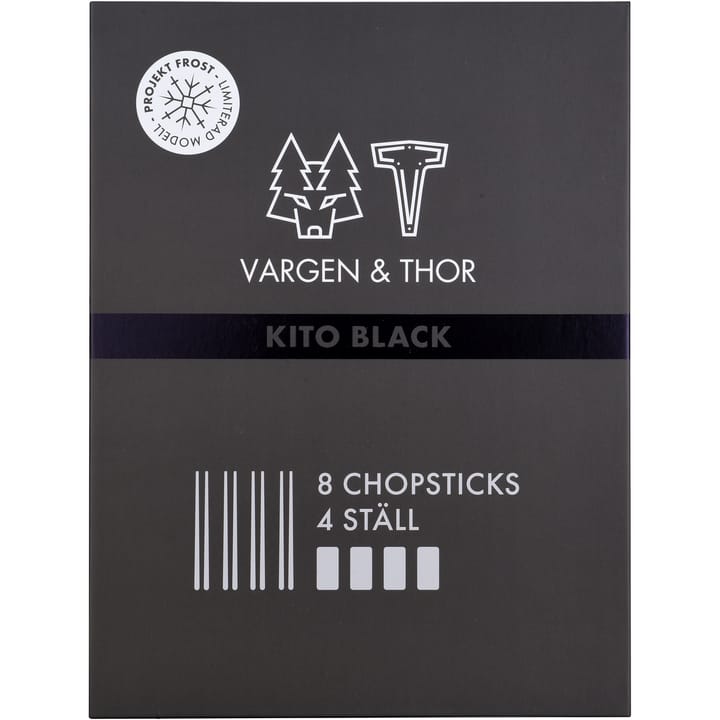 Kito Chopsticks 4-pack, Black Vargen & Thor